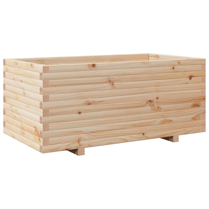 Plantenbak 110x60x49,5 cm massief grenenhout