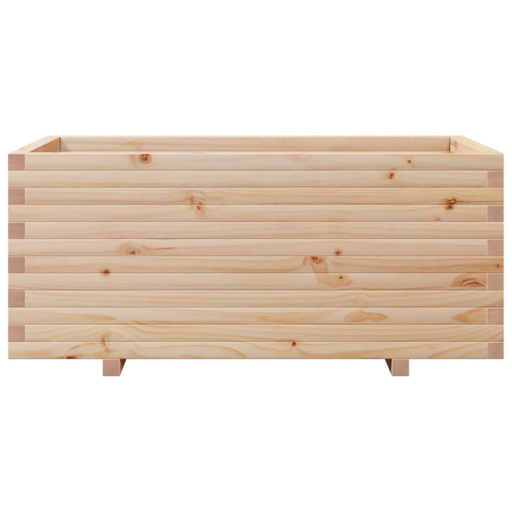 Plantenbak 110x60x49,5 cm massief grenenhout