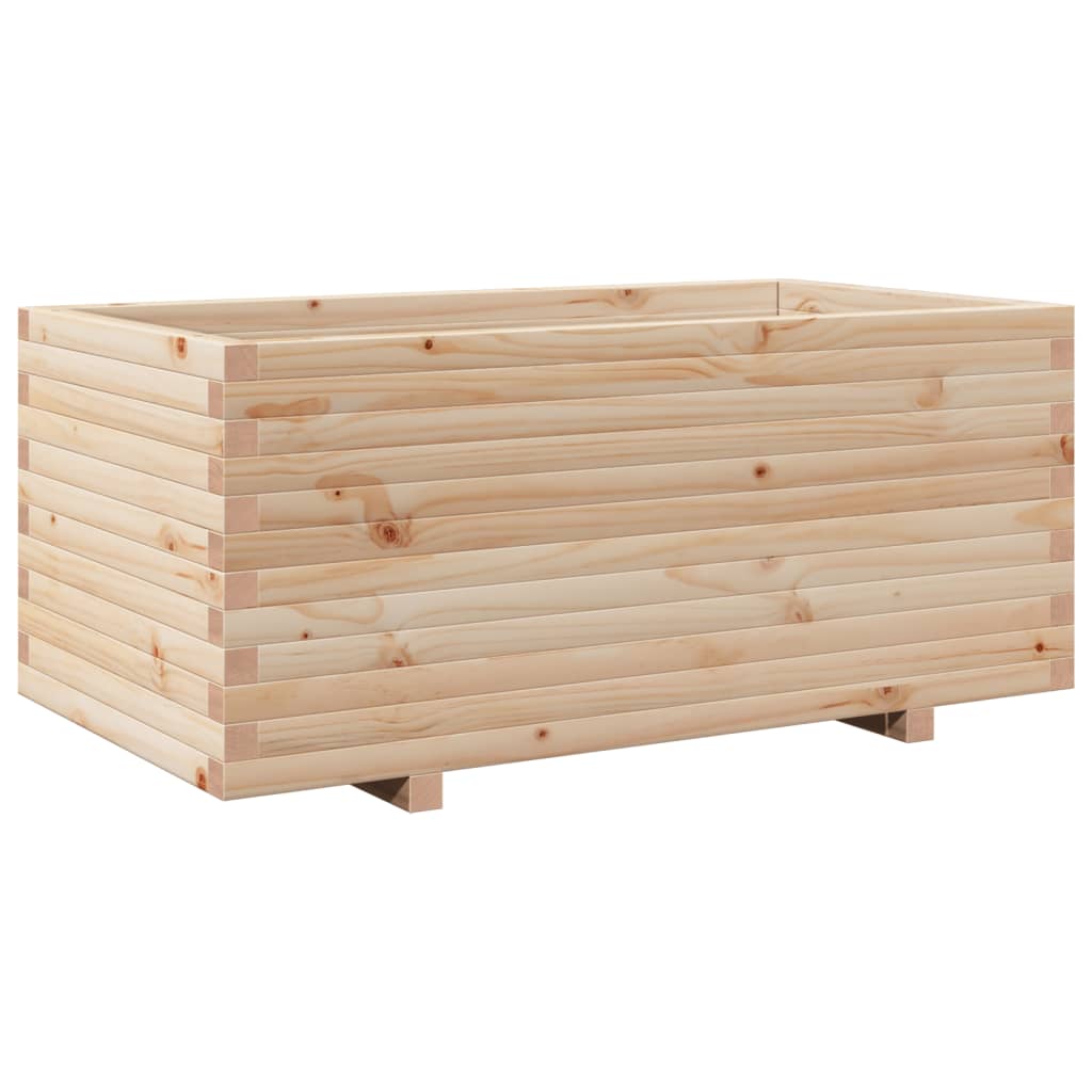 Plantenbak 110x60x49,5 cm massief grenenhout