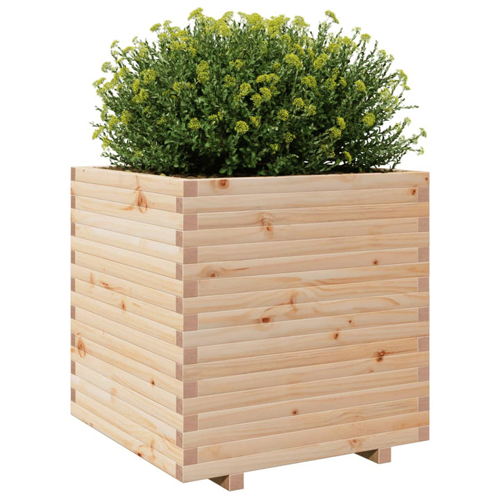 Plantenbak 70x70x72,5 cm massief grenenhout