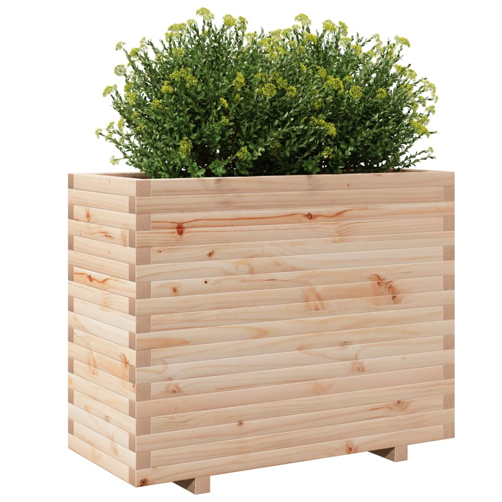 Plantenbak 90x40x72,5 cm massief grenenhout