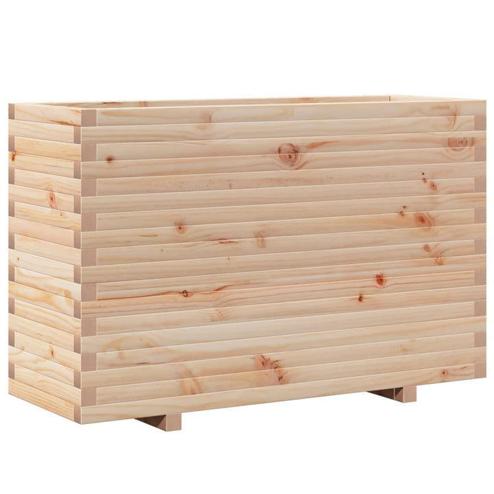 Plantenbak 110x40x72,5 cm massief grenenhout