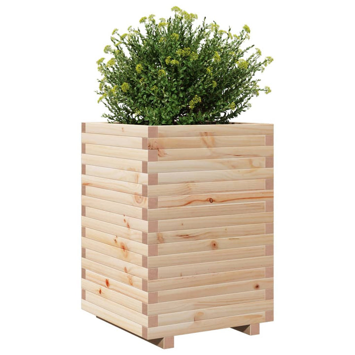 Plantenbak 50x50x72 cm massief grenenhout