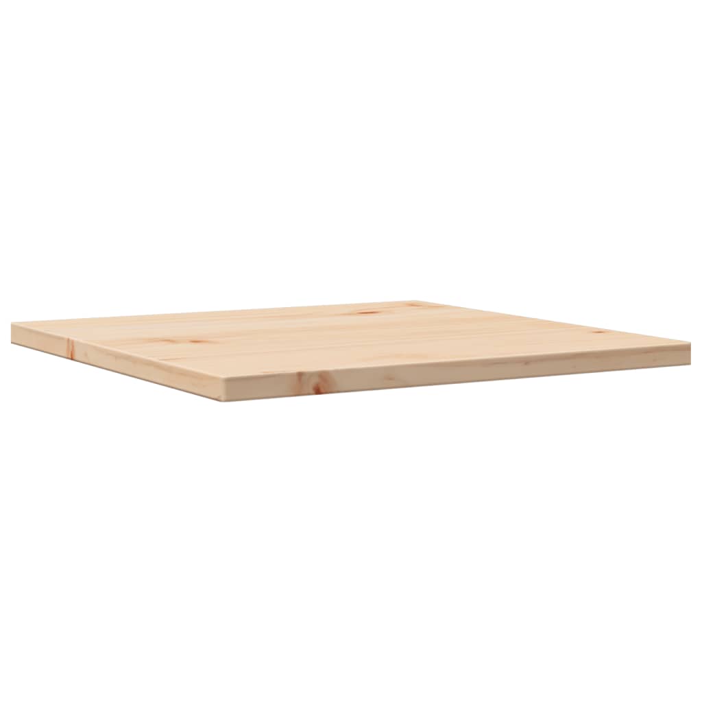 Tafelblad vierkant 50x50x1,7 cm massief grenenhout