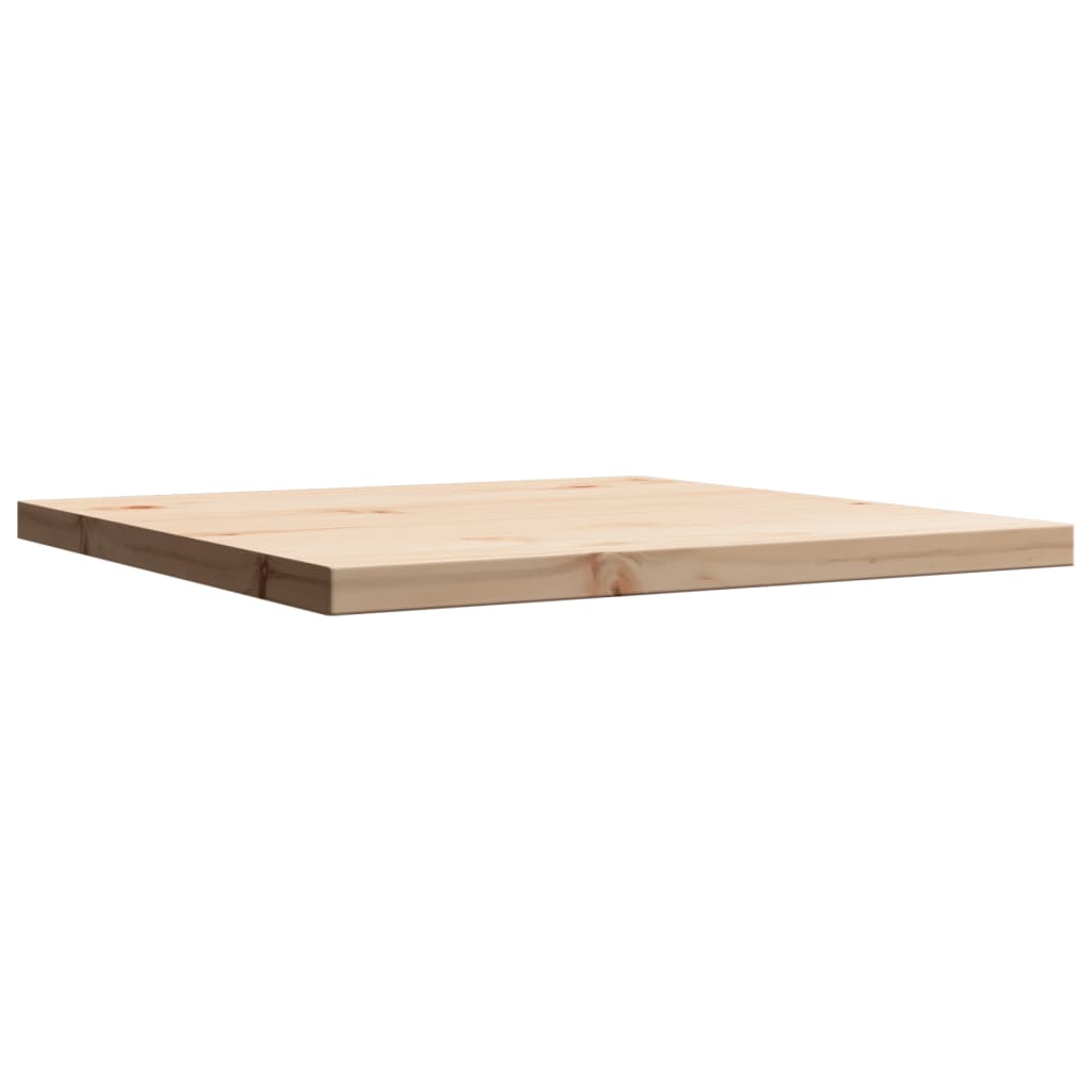 Tafelblad vierkant 50x50x2,5 cm massief grenenhout