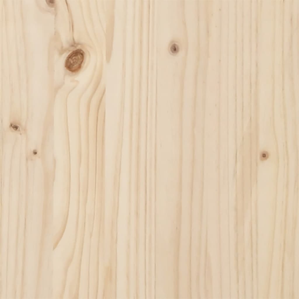 Tafelblad rechthoekig 110x40x2,5 cm massief grenenhout