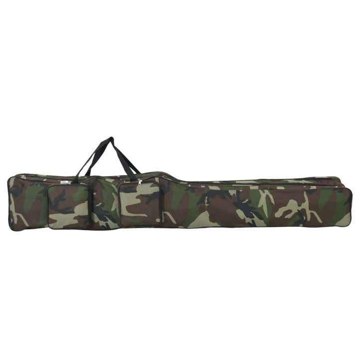 Hengeltas 150 cm camouflage oxford stof groen