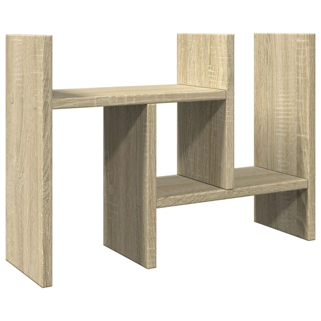 Bureau organiser 34,5x15,5x35,5 cm hout sonoma eikenkleurig