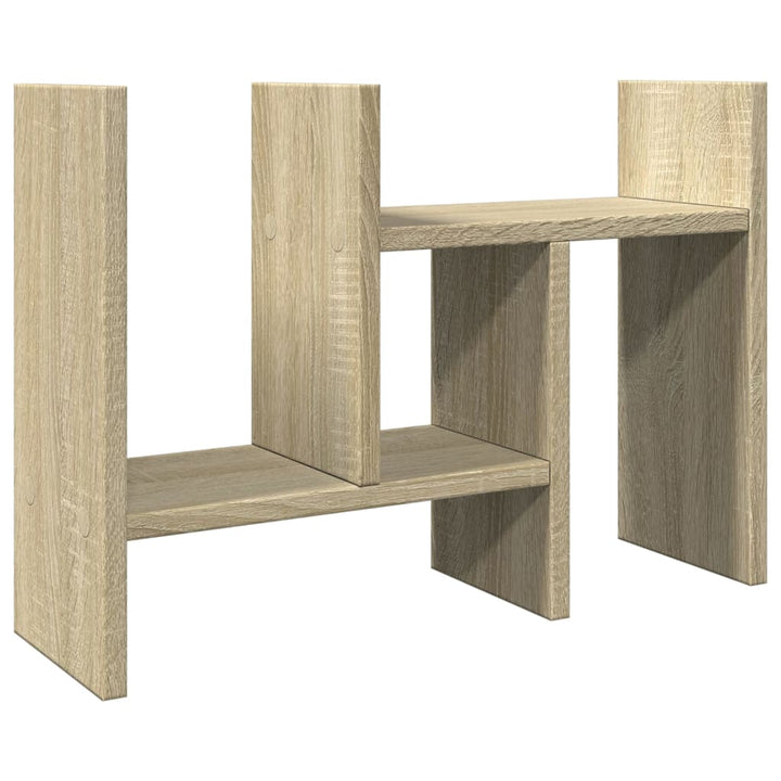 Bureau organiser 34,5x15,5x35,5 cm hout sonoma eikenkleurig