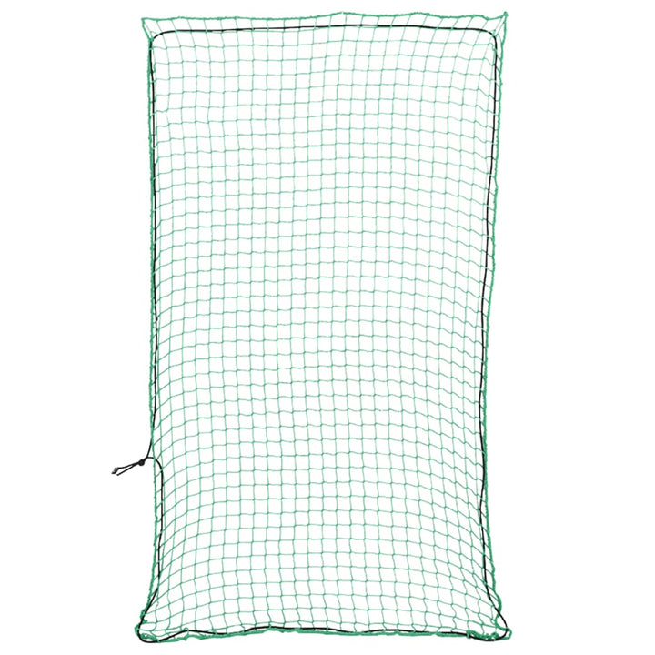 Aanhangwagennet elastisch touw 2,1x1,25 m polypropeen groen