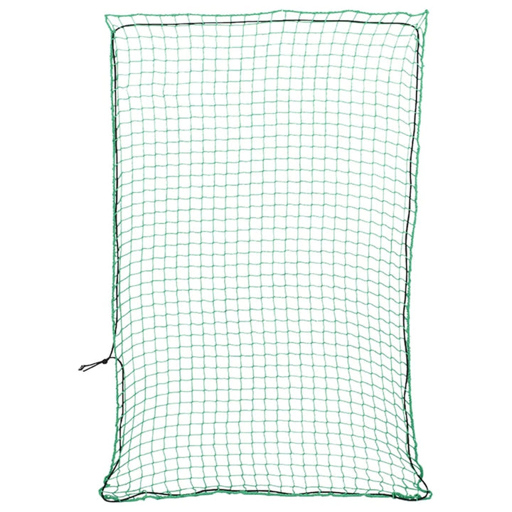 Aanhangwagennet elastisch touw 2,2x1,5 m polypropeen groen