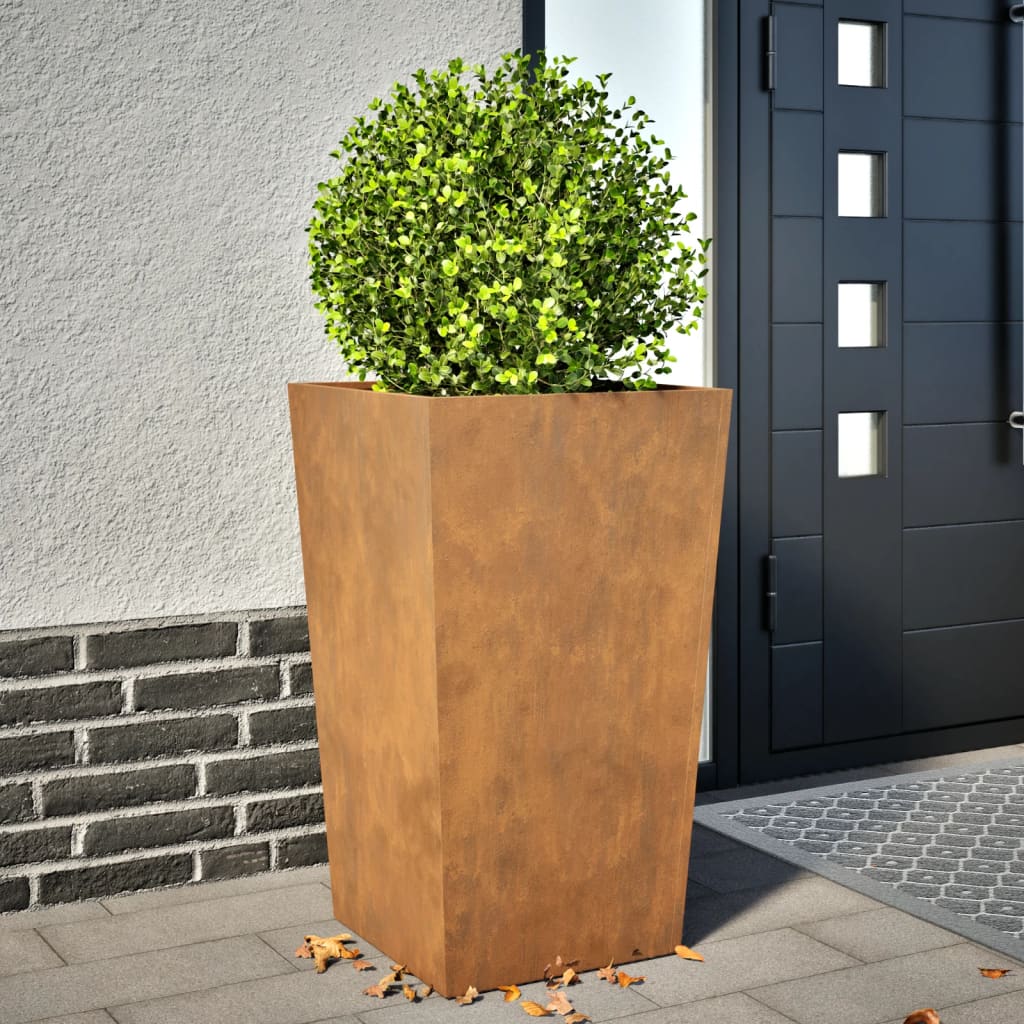 Plantenbak 45x45x75 cm cortenstaal