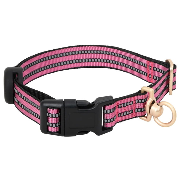 Hondentuigje met riem en halsband verstelbaar XL roze