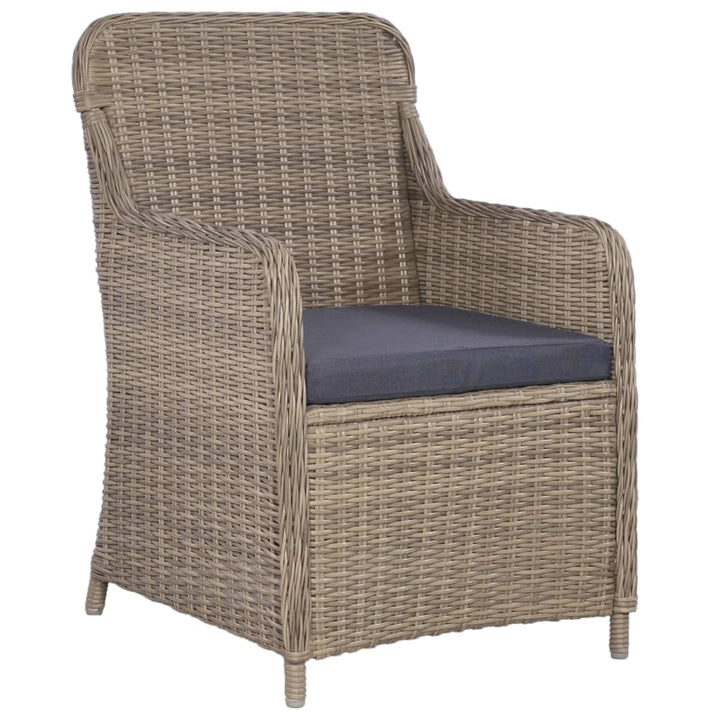 11-delige Tuinset poly rattan bruin - Griffin Retail