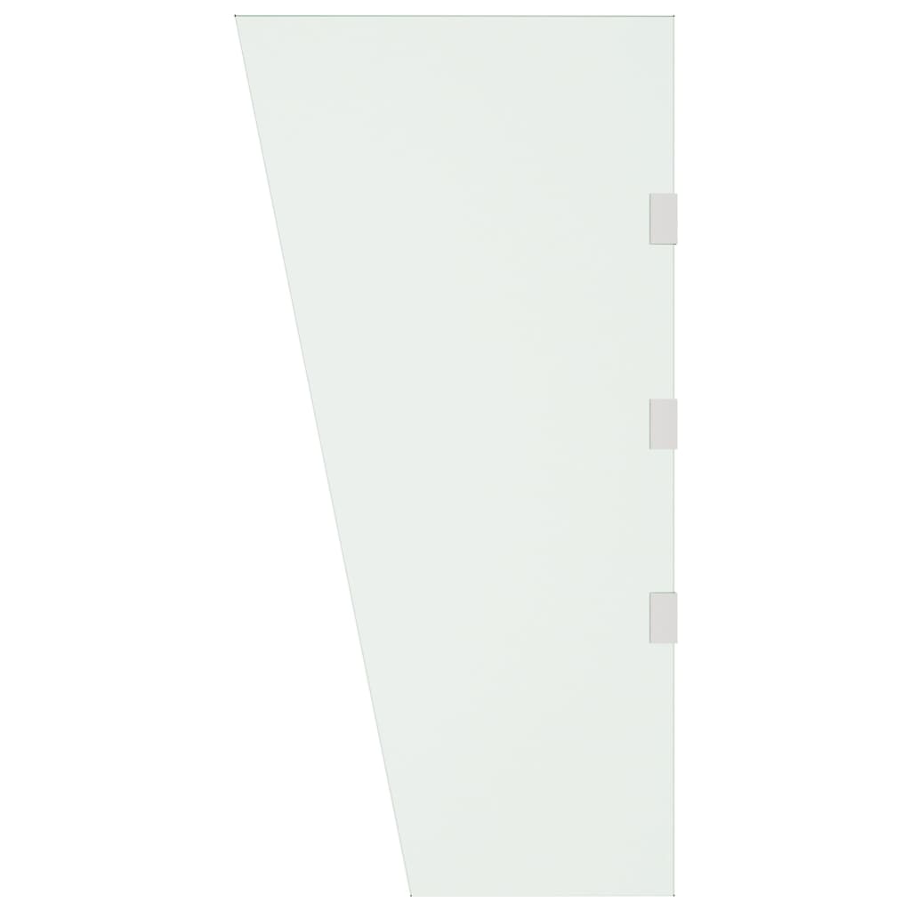 2-delige Deurluifelset gehard glas transparent - Griffin Retail