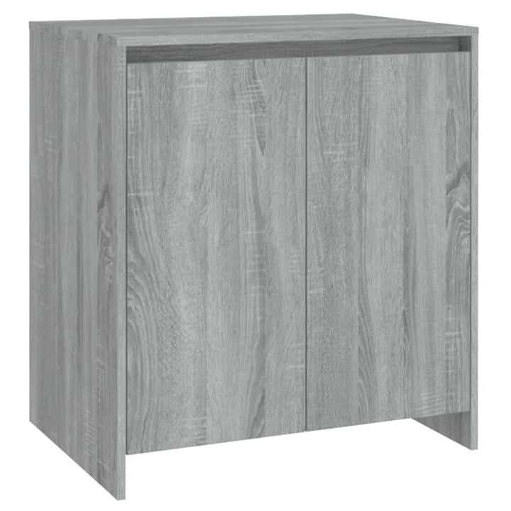 2 st Dressoirs bewerkt hout grijs sonoma eikenkleurig - Griffin Retail