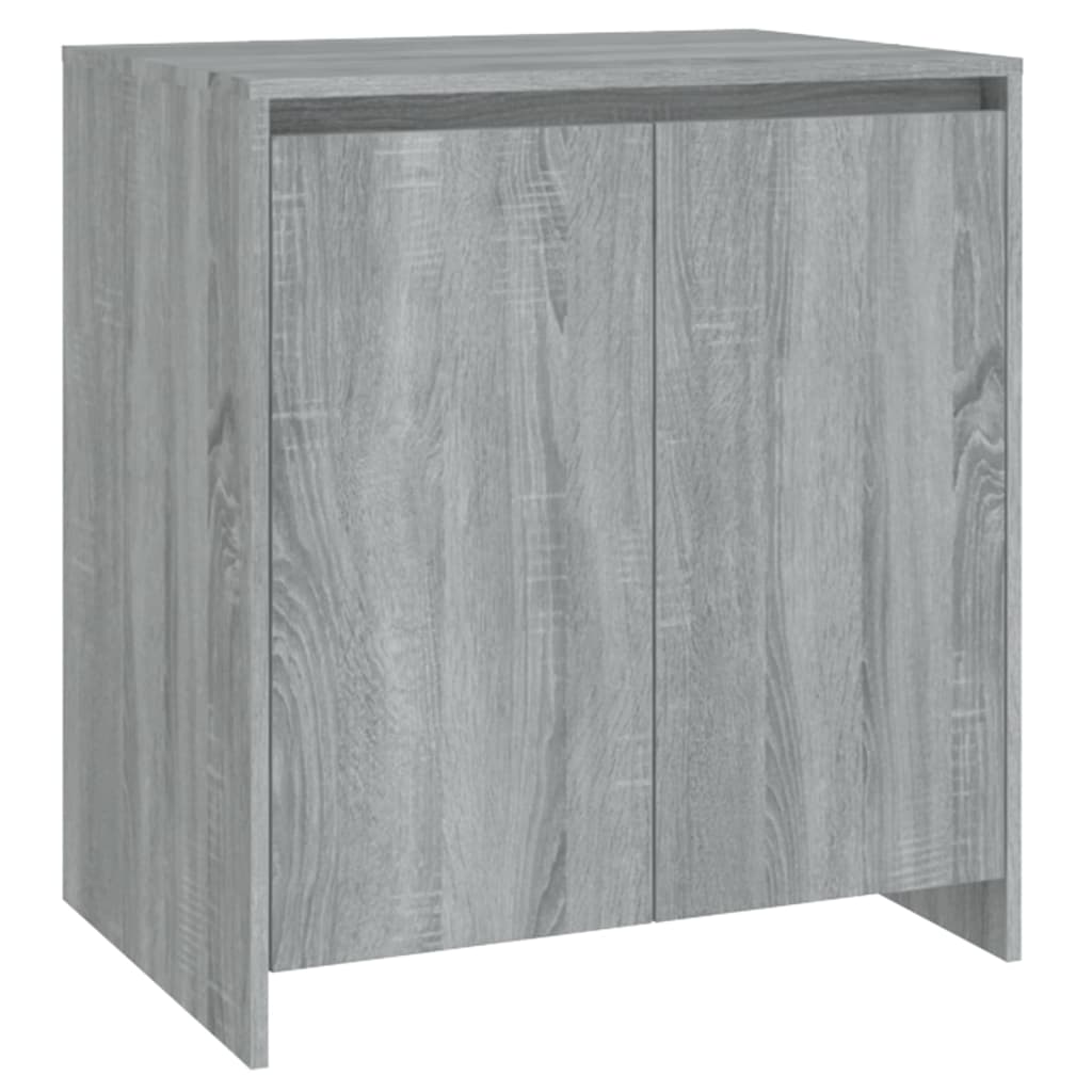 3 st Dressoirs bewerkt hout grijs sonoma eikenkleurig - Griffin Retail