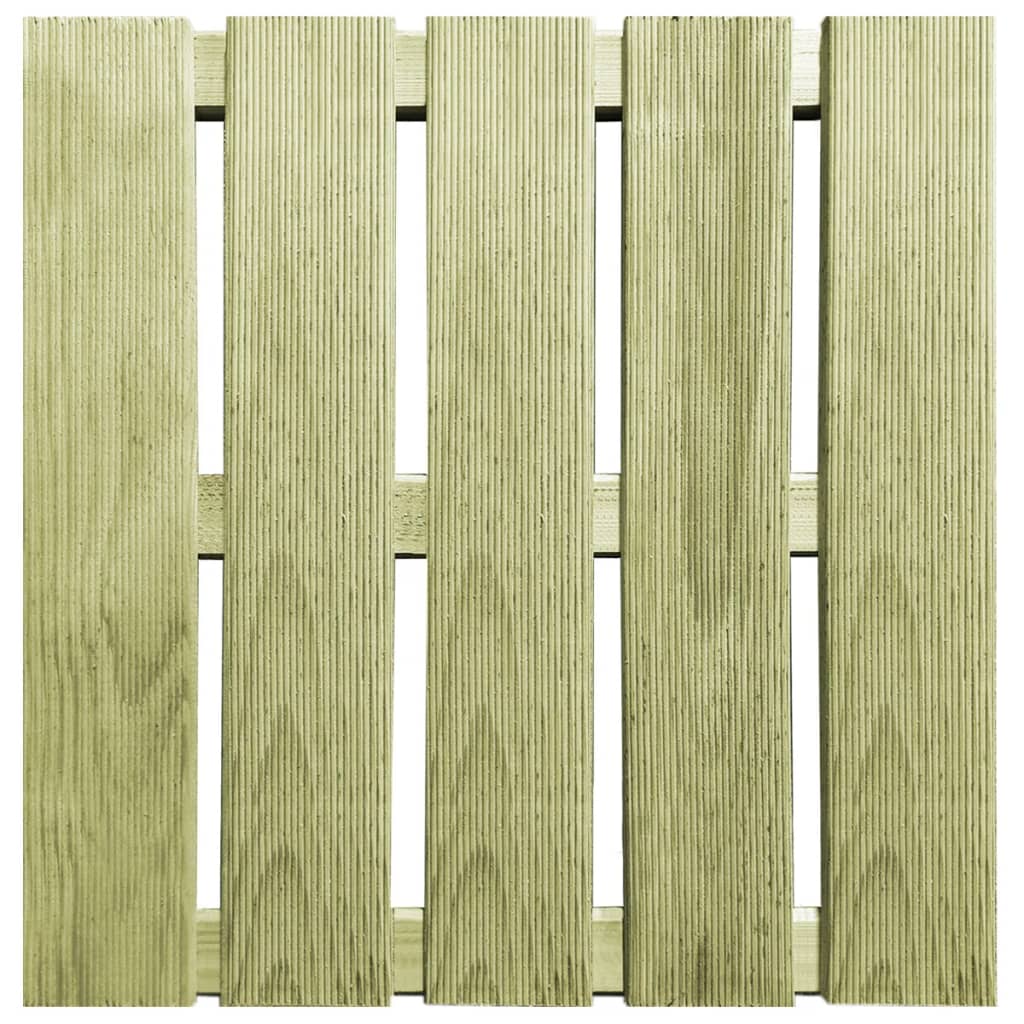 30 st Terrastegels 50x50 cm hout groen - Griffin Retail