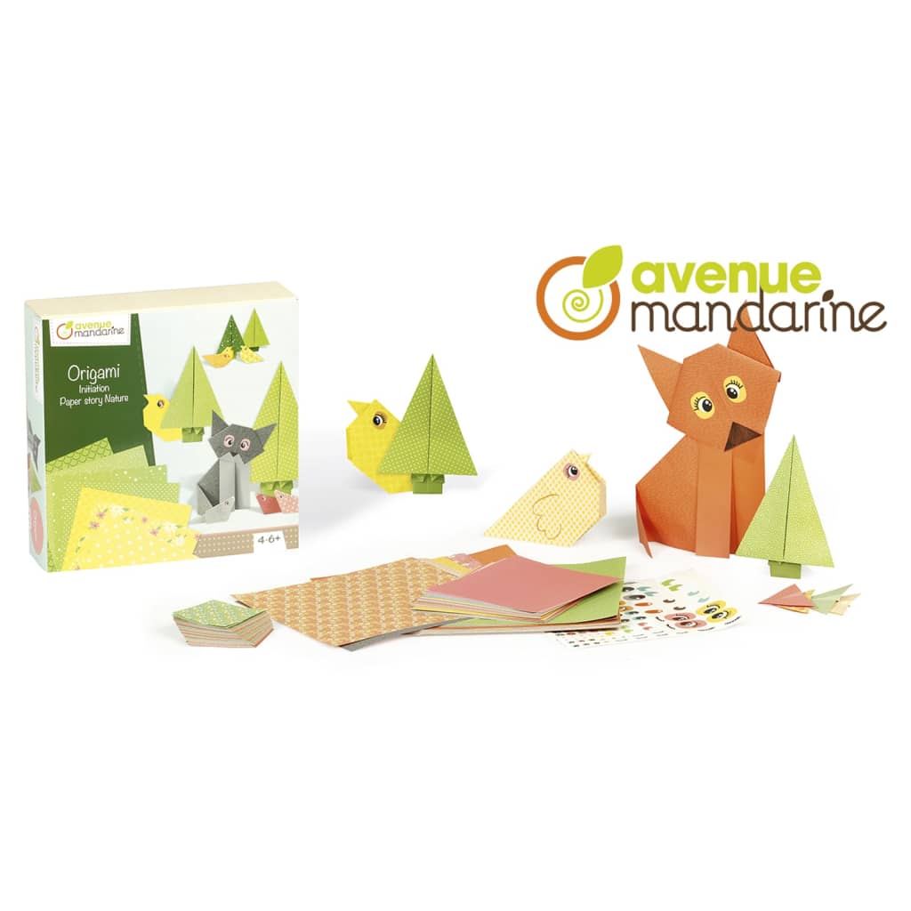 Avenue Mandarine Knutseldoos Origami Initiation