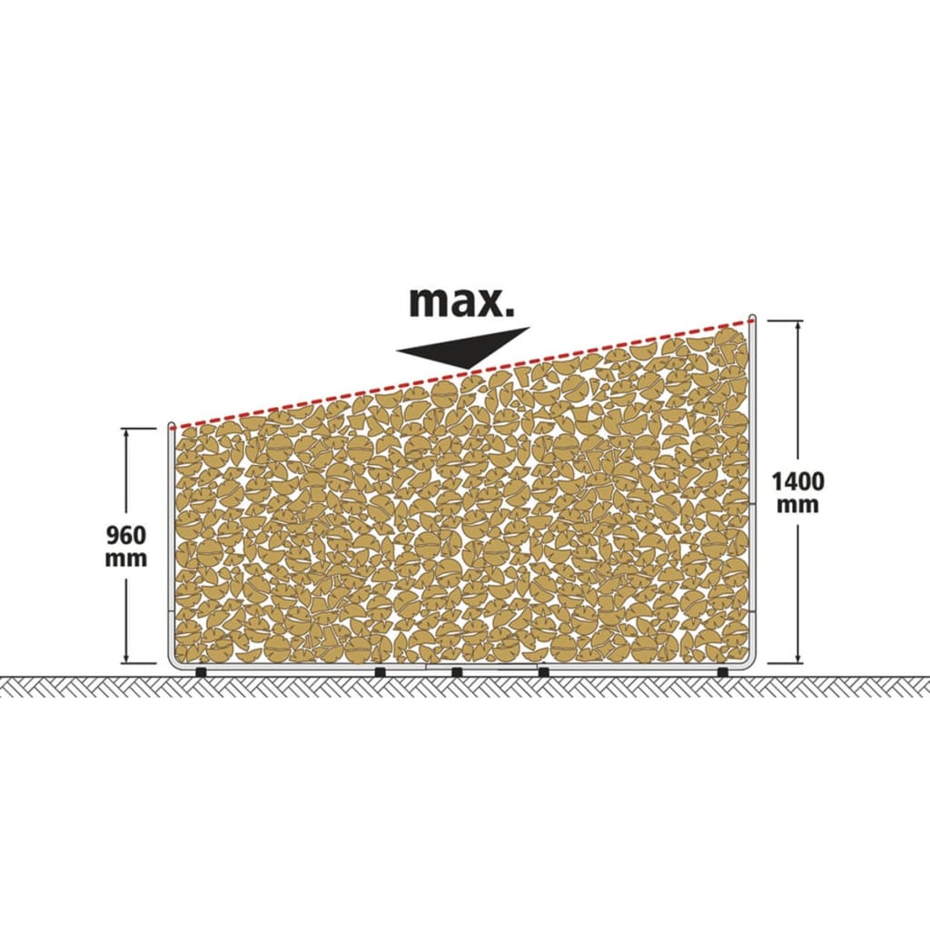 wolfcraft Brandhout stapelhulp modulair XXL 5125000