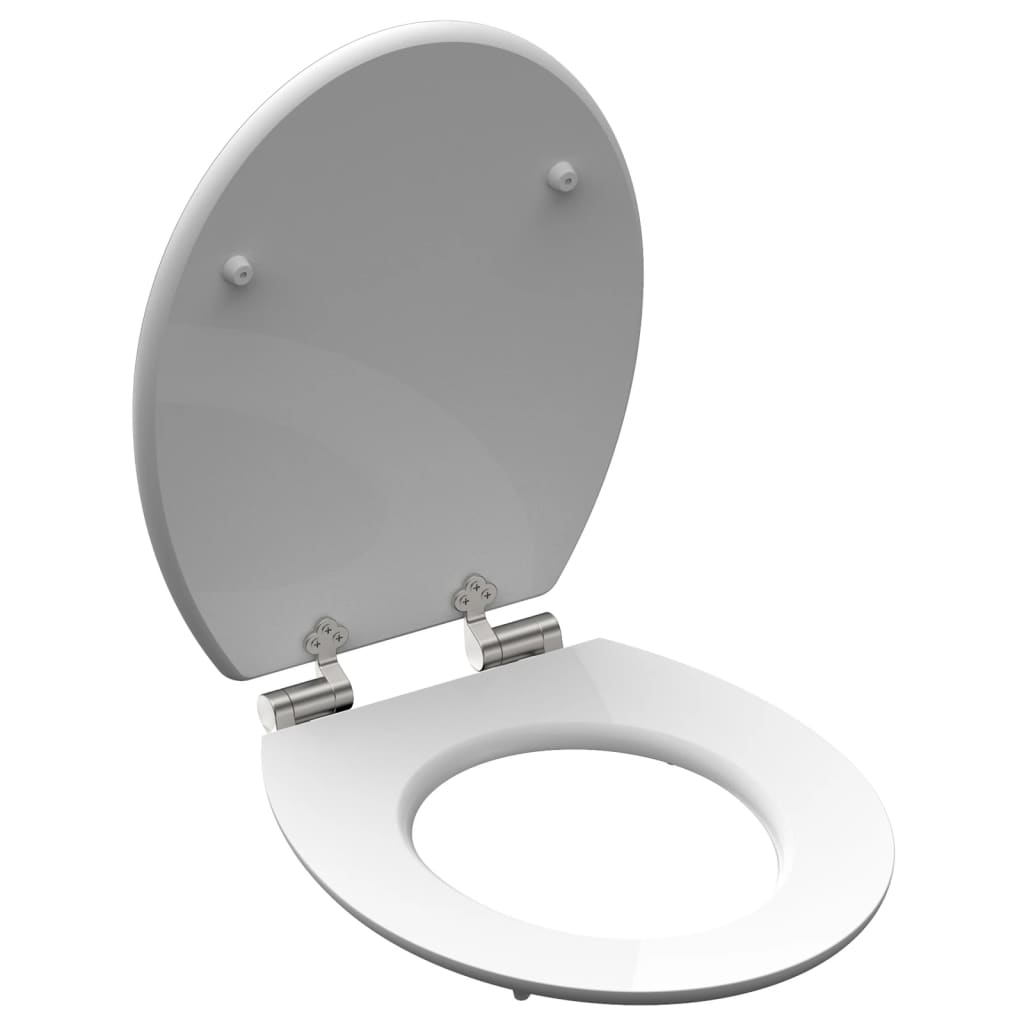 SCHÜTTE Toiletbril met soft-close POOLSIDE MDF hoogglans