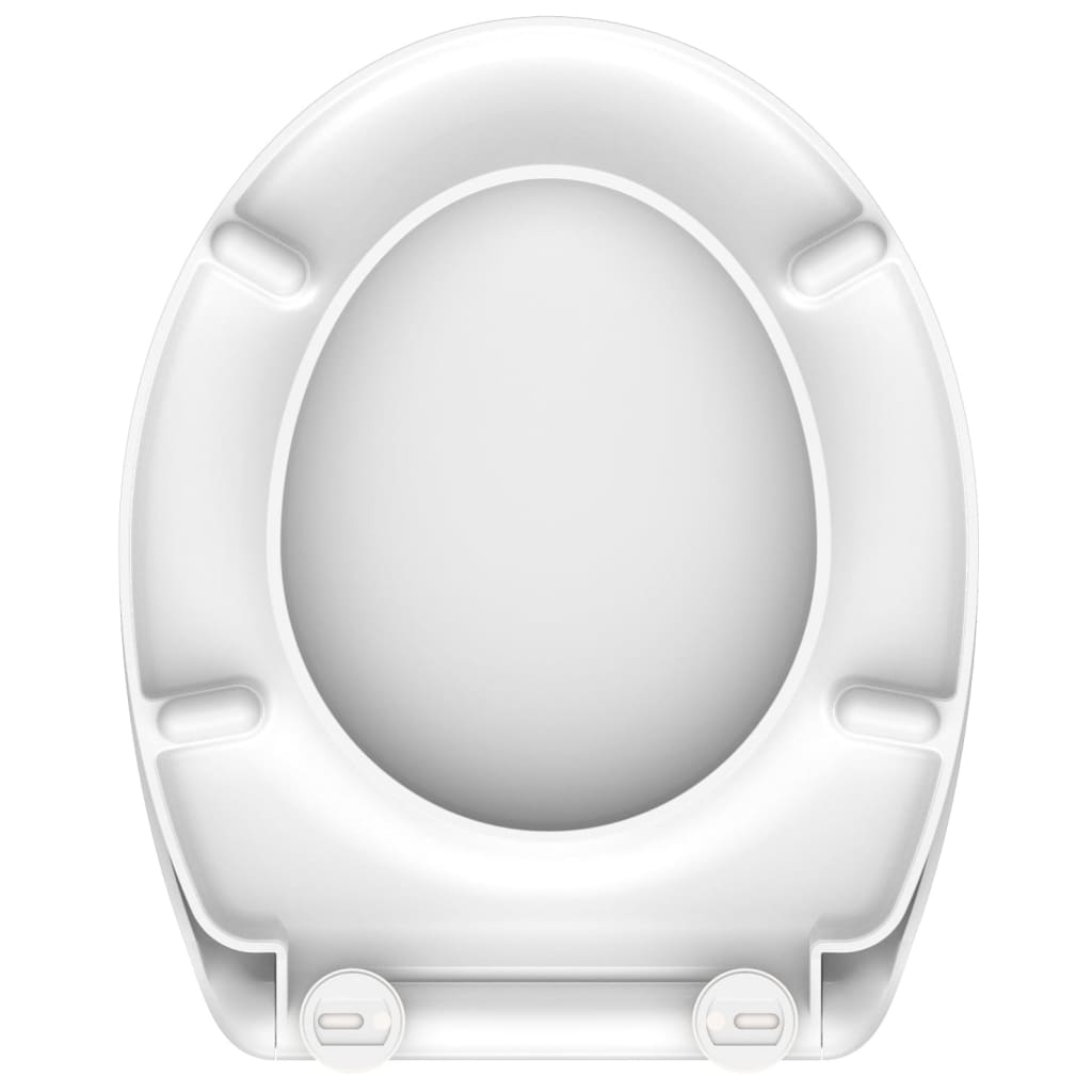 SCHÜTTE Toiletbril WHITE duroplast