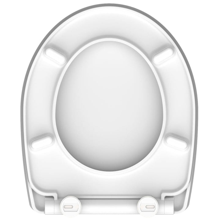 SCHÜTTE Toiletbril met soft-close MAGIC LIGHT duroplast hoogglans