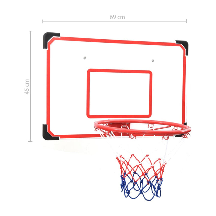 5-delige Basketbalset wandmontage - Griffin Retail