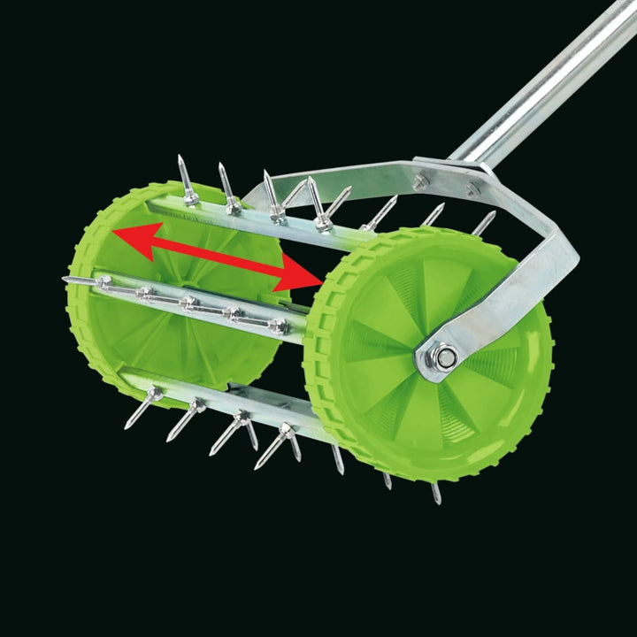 Draper Tools Gazonbeluchter trommel rollend 450 mm groen