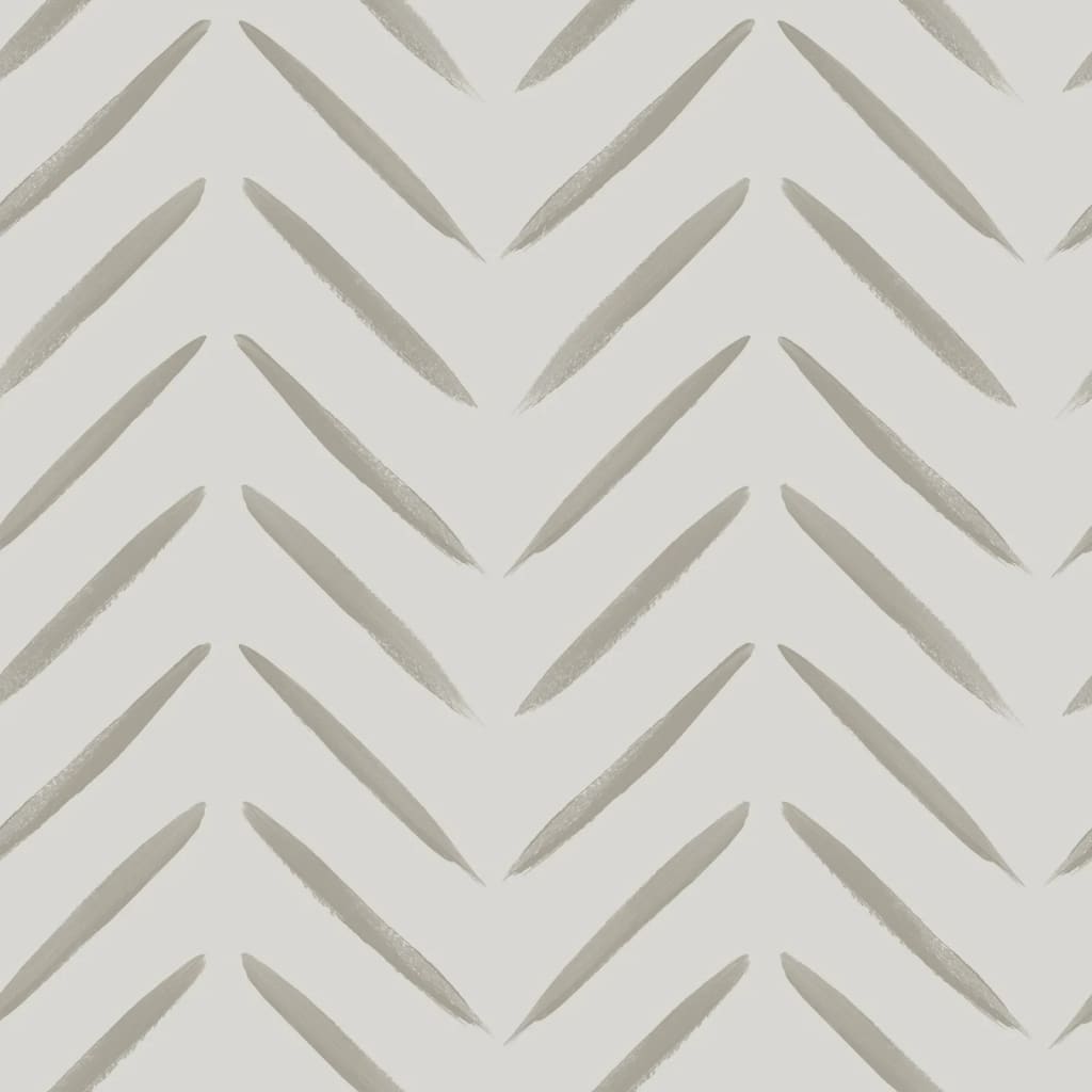 DUTCH WALLCOVERINGS Behang Chevron taupe