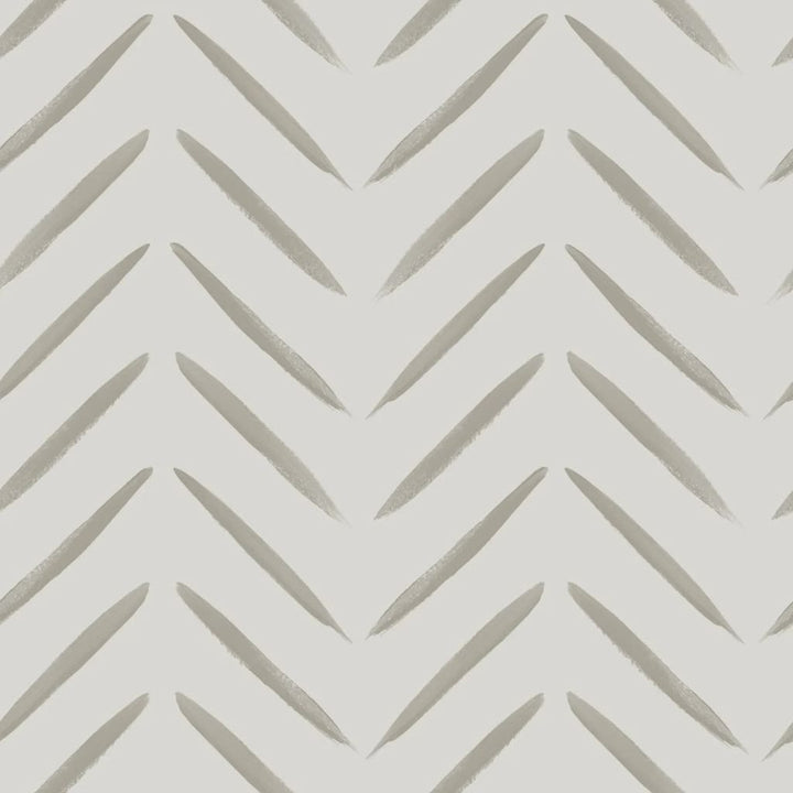 DUTCH WALLCOVERINGS Behang Chevron taupe