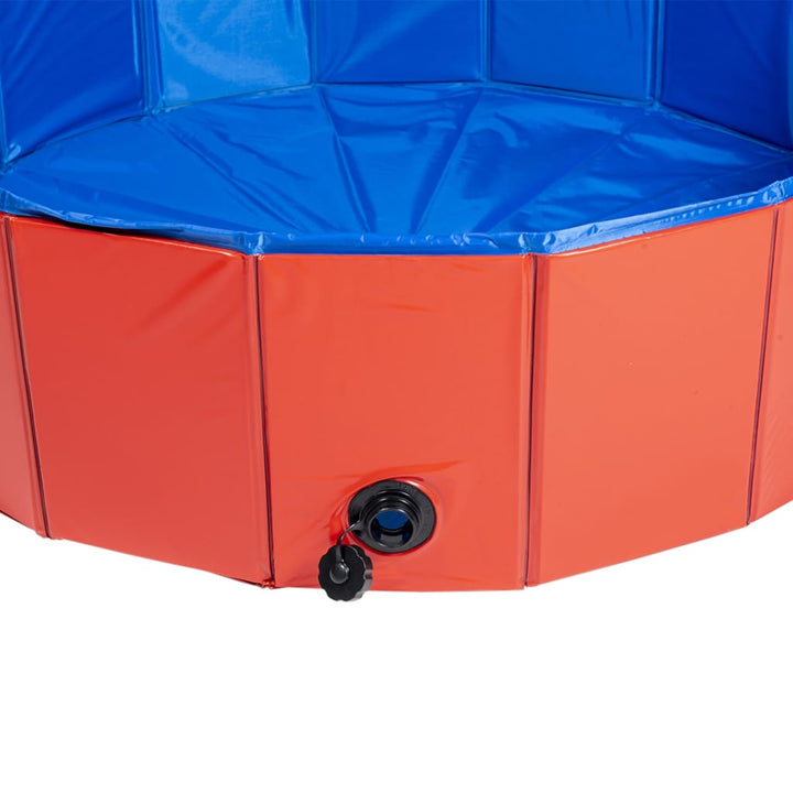 Animal Boulevard Huisdierenzwembad Cooling L 100x100x30 cm rood blauw