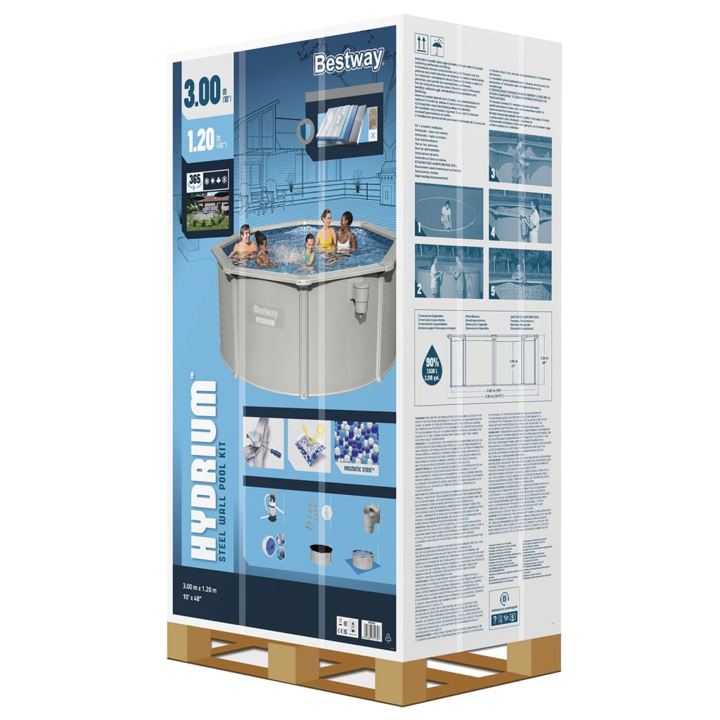 Bestway Zwembadset Hydrium 300x120 cm