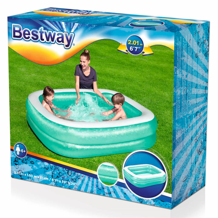 Bestway familie zwembad - 201x150x51cm - model 54005 - opblaasbaar