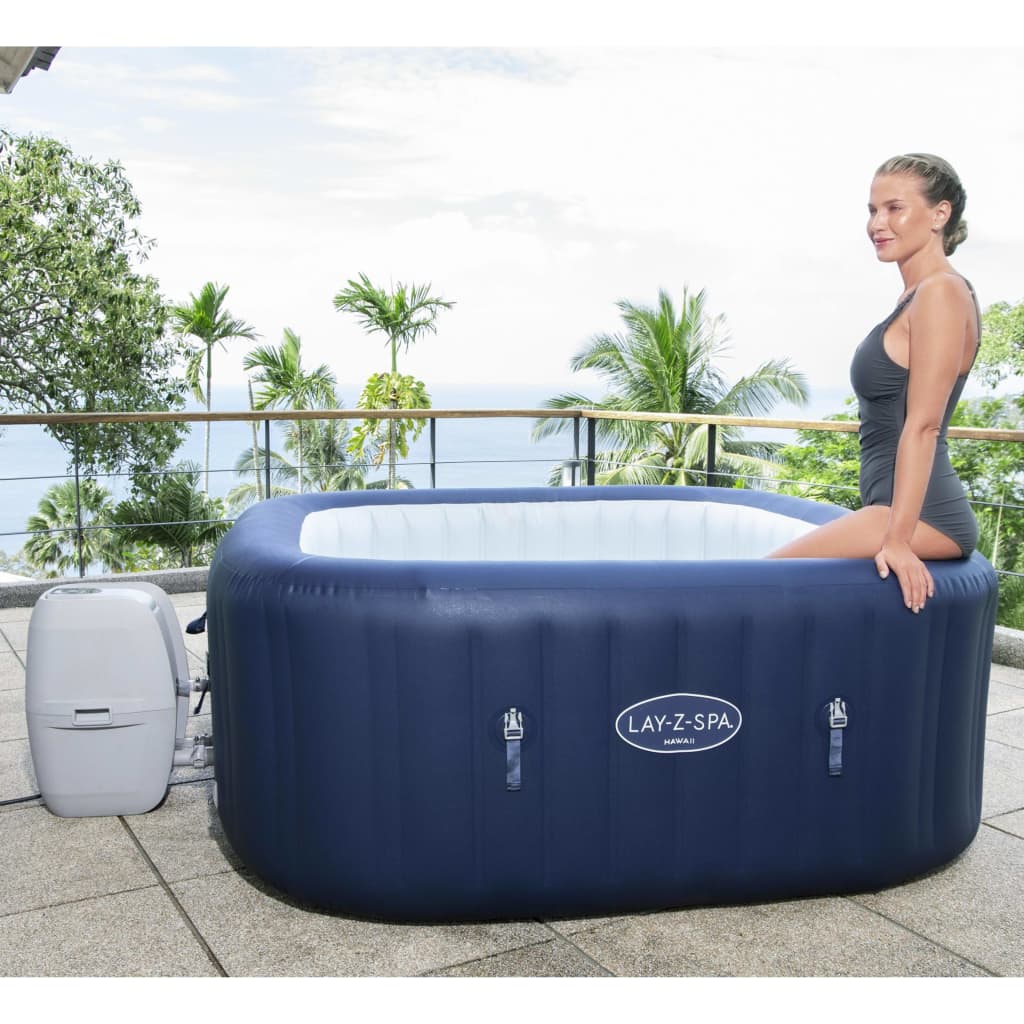 Bestway Lay-Z-Spa Bubbelbad opblaasbaar Hawaii AirJet