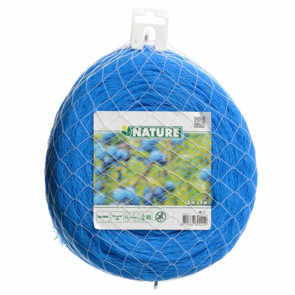 Nature Vogelnet Nano 5x4 m blauw
