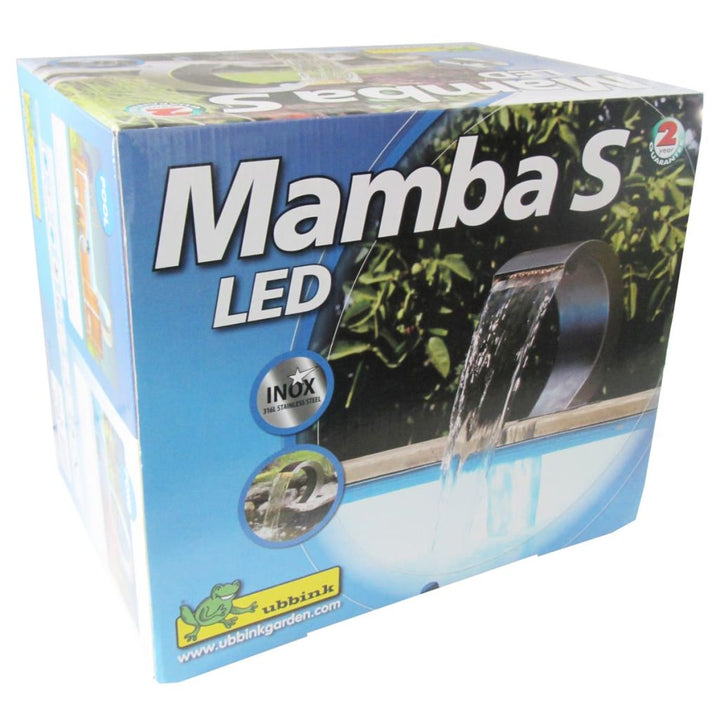 Ubbink RVS Mamba waterval S-LED