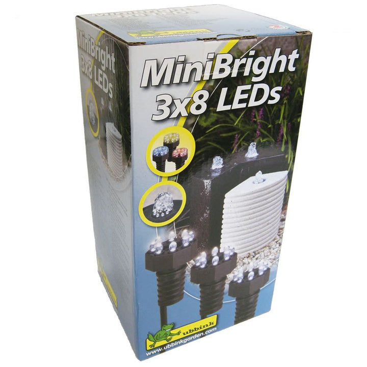 Ubbink Onderwater vijververlichting MiniBright 3x8 LED 1354019