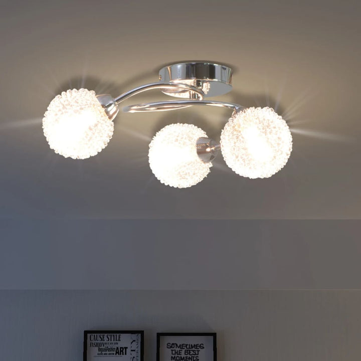 Plafondlamp voor 3 G9 gloeilampen 120 W