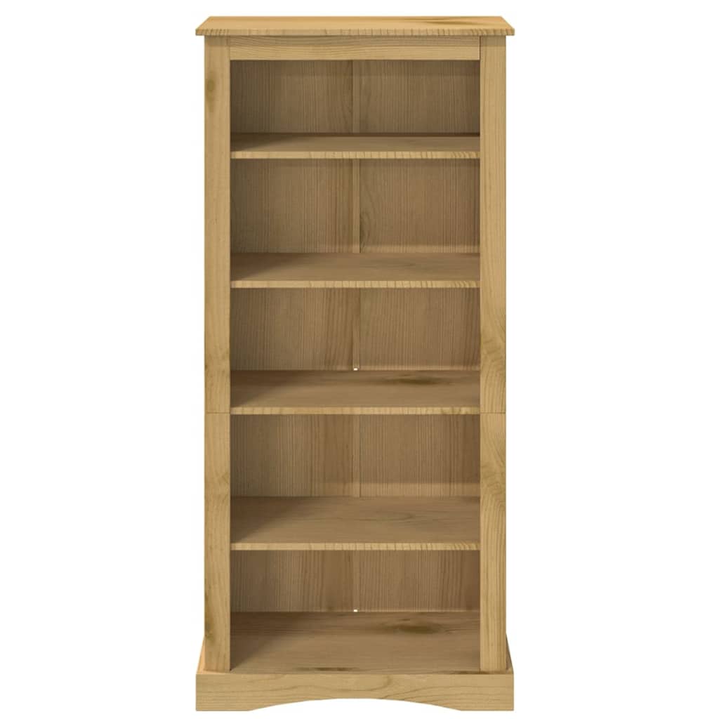 Boekenkast grenenhout met 5 planken Corona-stijl 81x29x170 cm