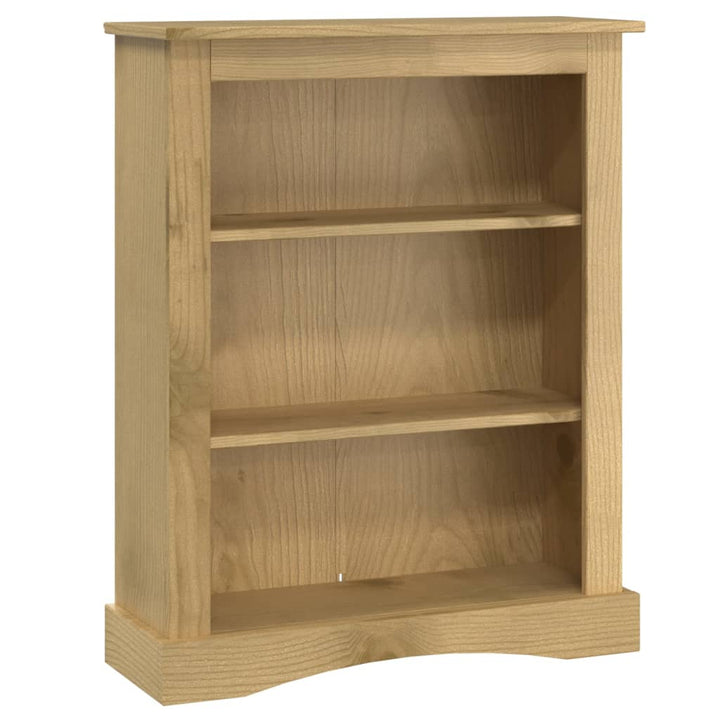 Boekenkast grenenhout met 3 planken Corona-stijl 81x29x100 cm