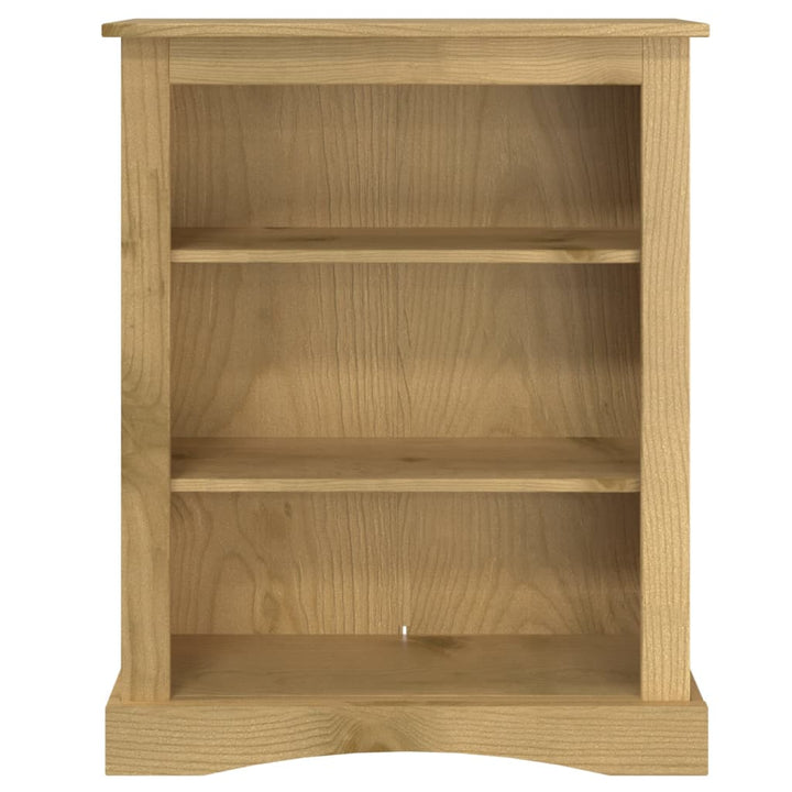 Boekenkast grenenhout met 3 planken Corona-stijl 81x29x100 cm