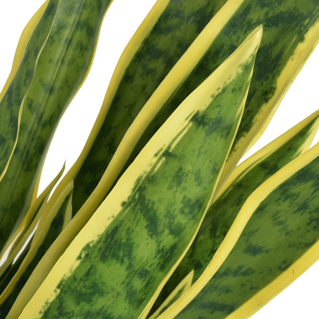 Kunst sanseveria plant met pot 90 cm groen