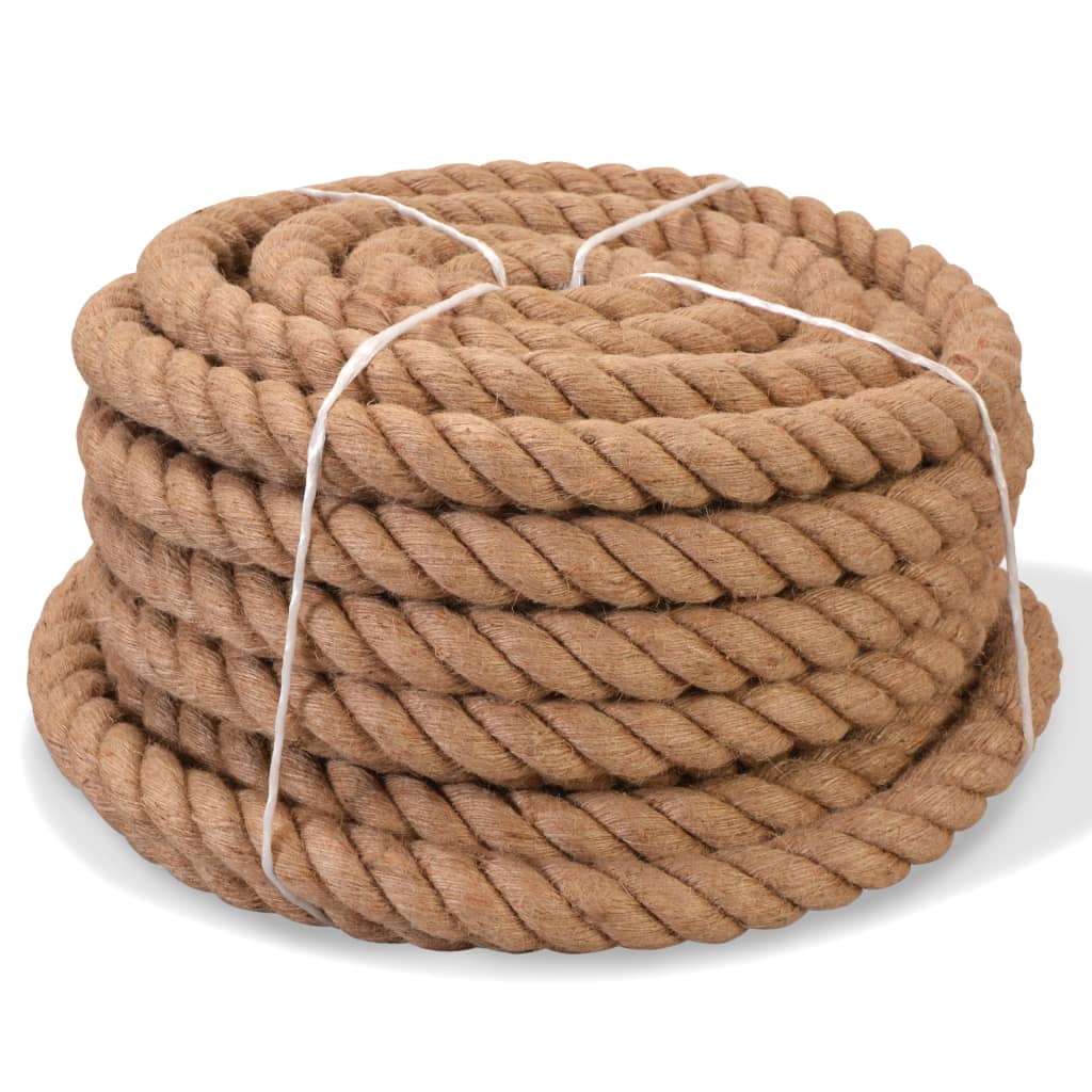 Touw 100% jute 14 mm 100 m