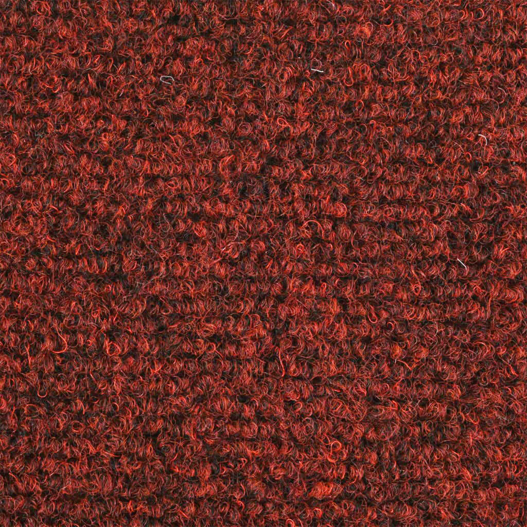 Trapmatten zelfklevend 54x16x4 cm naaldvilt rood 15 st