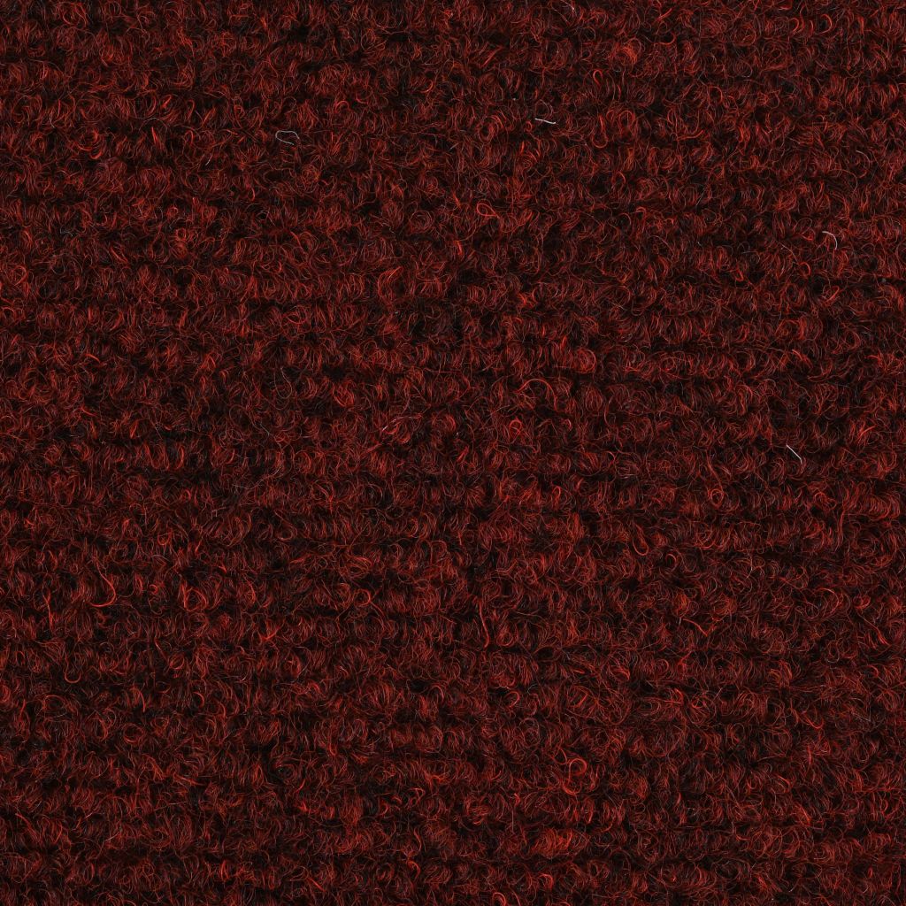 Trapmatten zelfklevend 65x21x4 cm naaldvilt rood 15 st