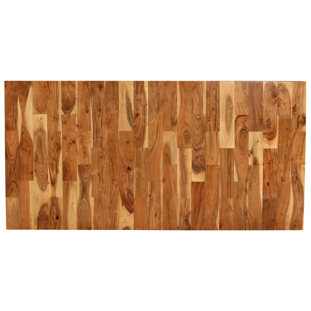 Eettafel 180x90x76 cm massief acacia- en mangohout