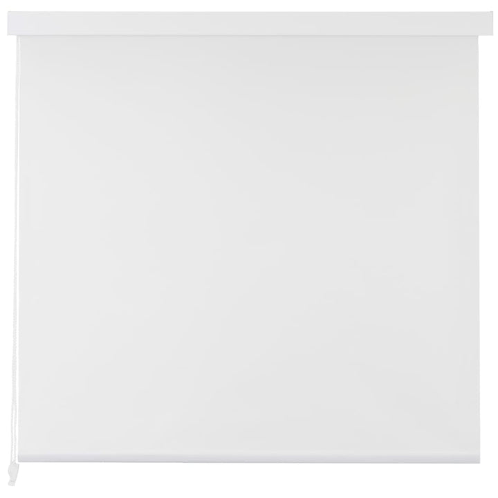 Rolgordijn voor douche 80x240 cm wit