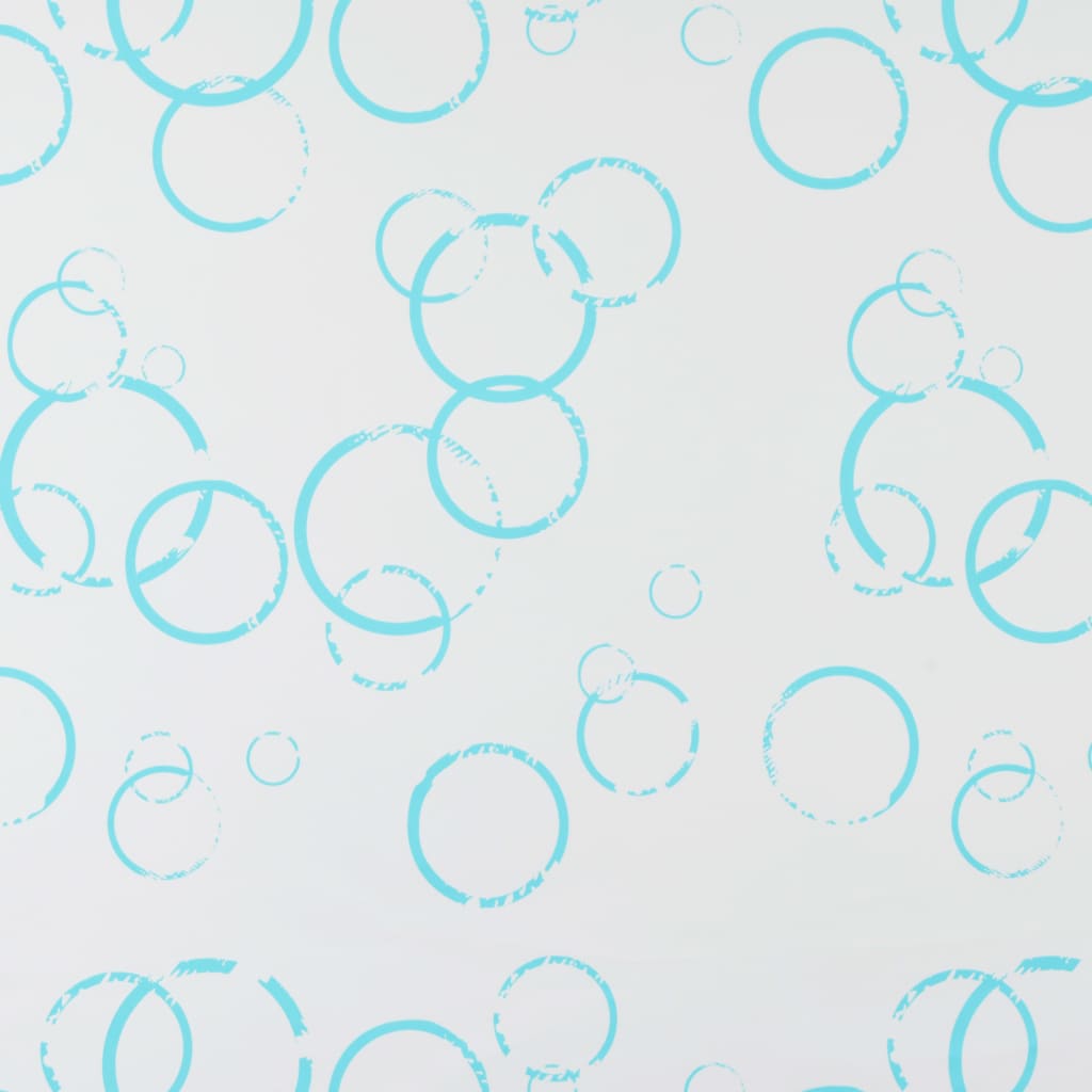 Rolgordijn voor douche 80x240 cm bubbel