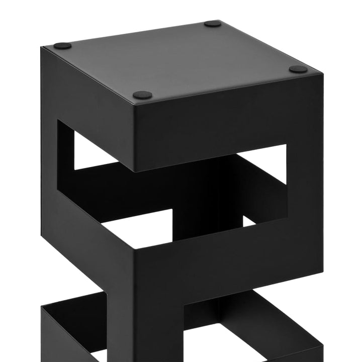 Parapluhouder tetris staal zwart